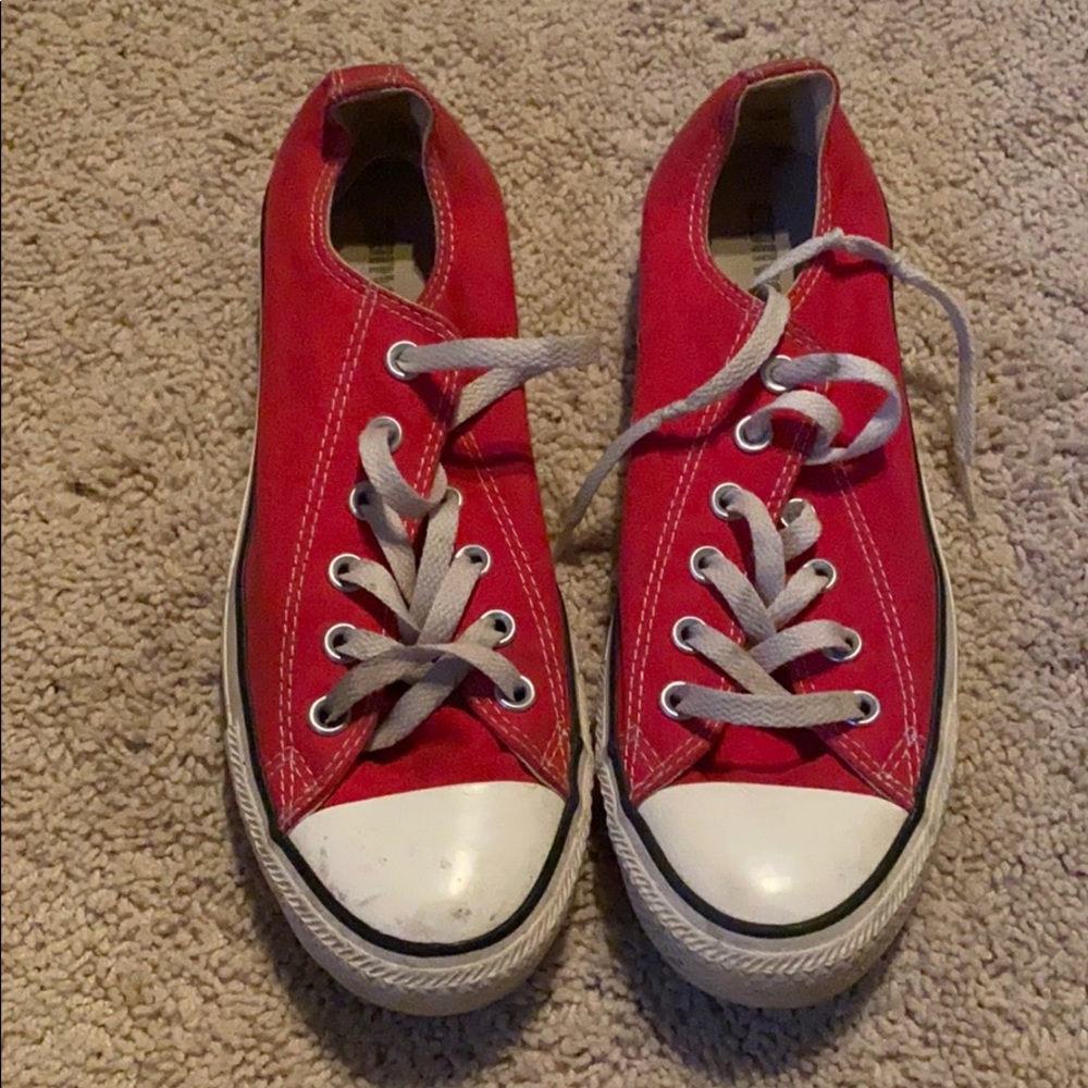 Red converse